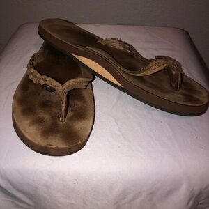 Rainbow flip flops/sandals size 7-1/2 beach summer vacation